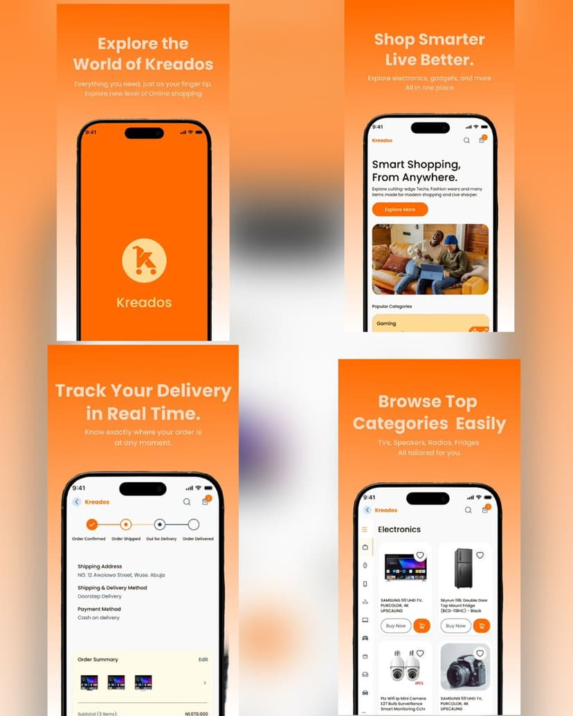 Kreados - Online Shopping Mall